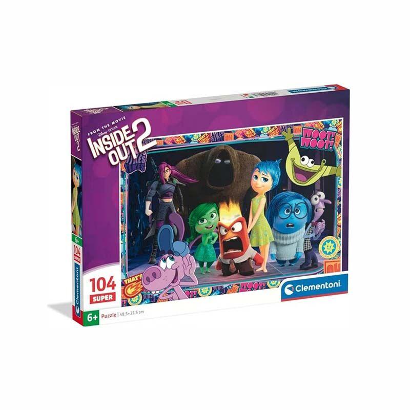 Clementoni Children Puzzle 'Inside out' Сложувалка 104 пар 6г