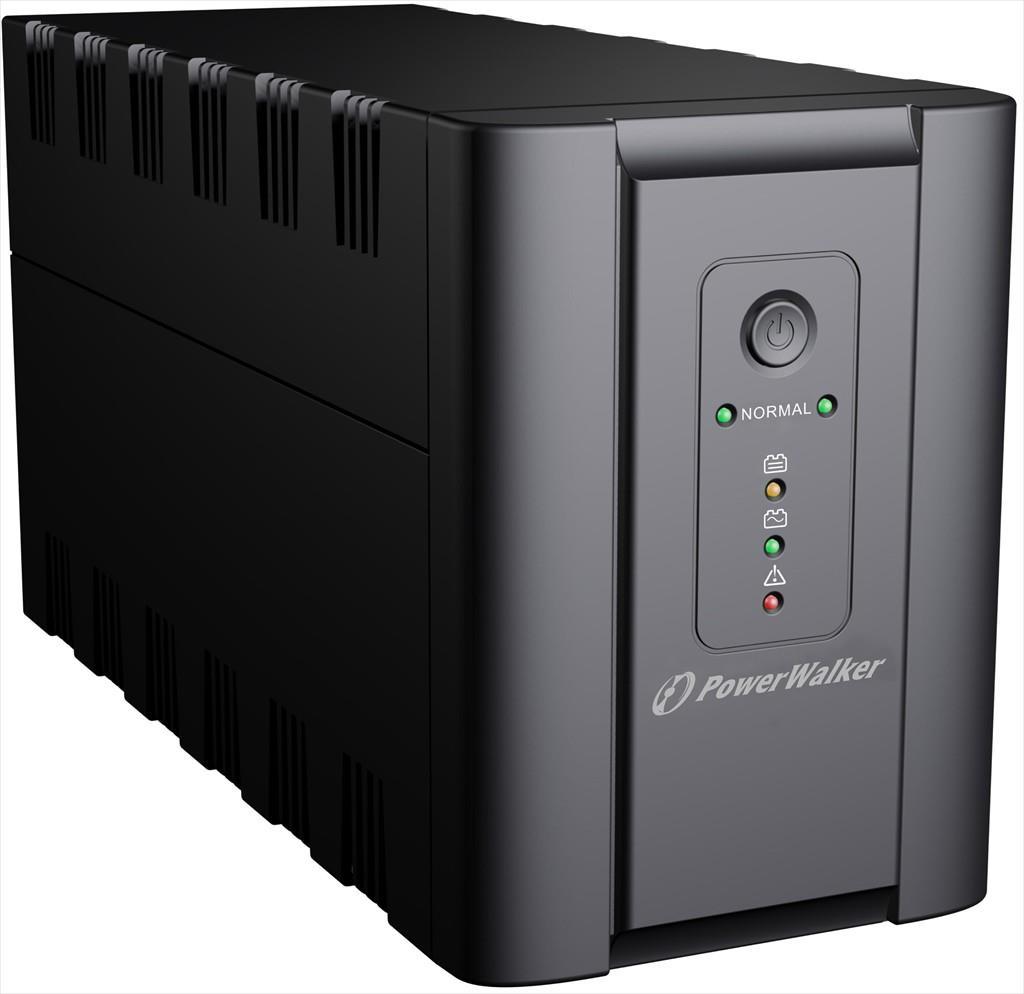 POWERWALKER UPS VI 1200 SH, 1200VA, 600W, 2xSHUKO, 2x IEC C13, USB, RJ11, 10120050