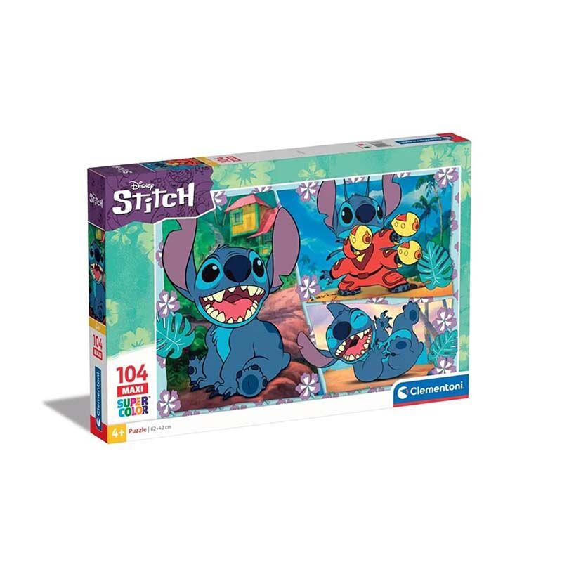 Clementoni Children Puzzle 'Stich' Сложувалка 104 пар 4г