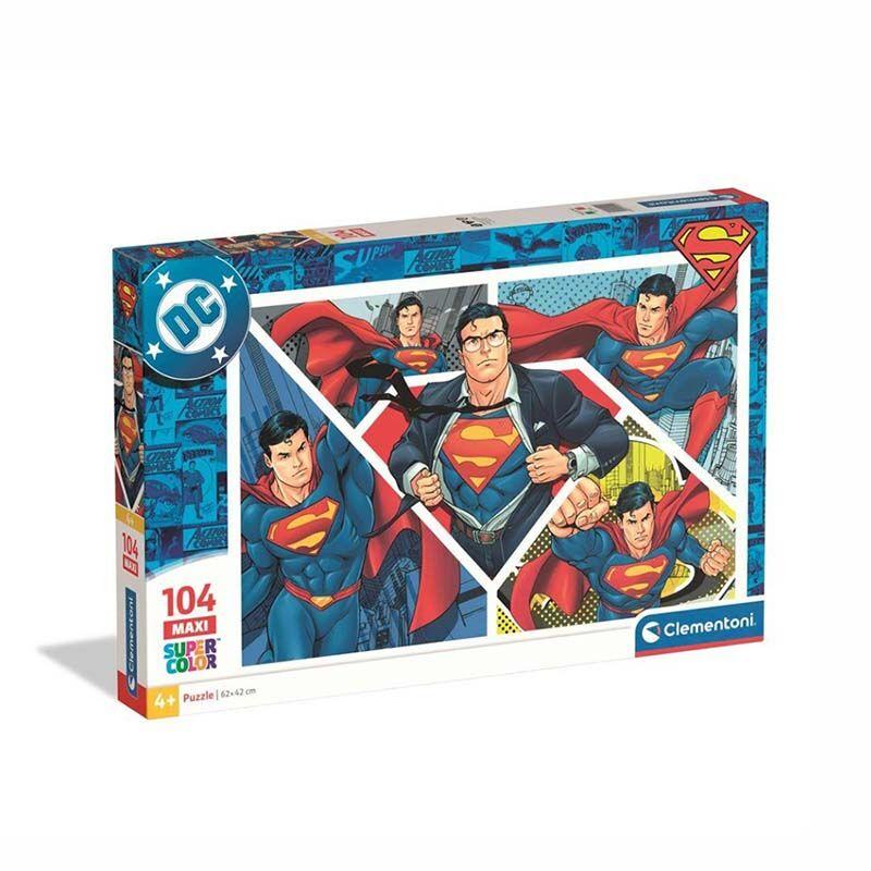 Clementoni Children Puzzle 'Superman' Сложувалка 104 пар 4г