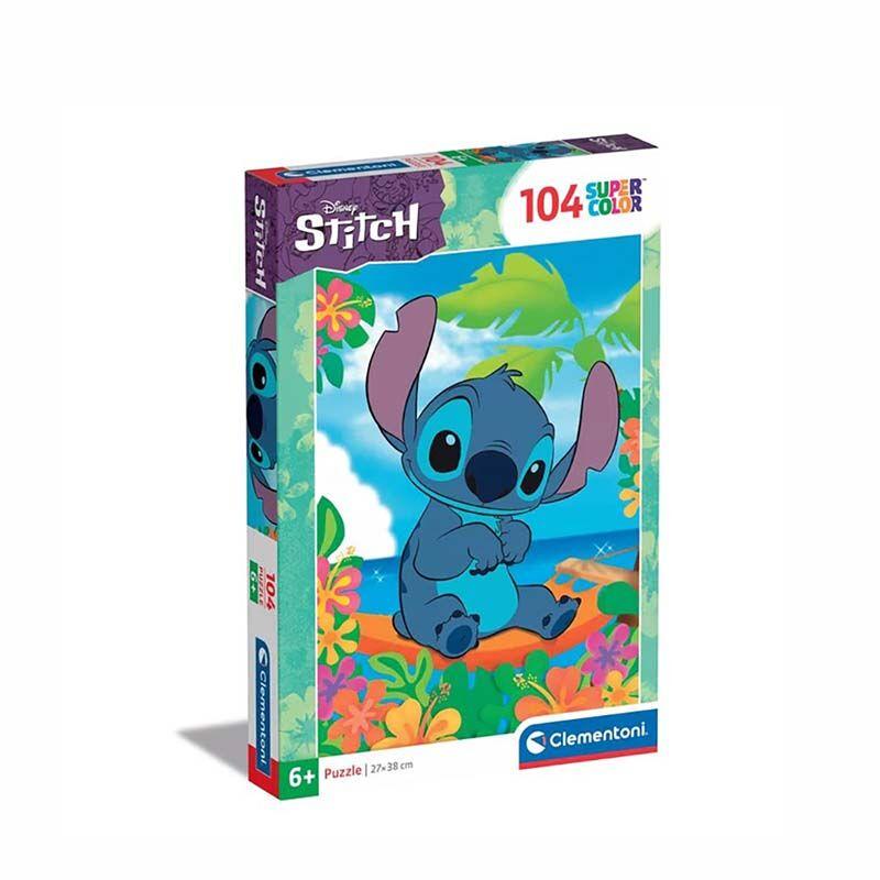 Clementoni Children Puzzle 'Stich' Сложувалка 104 пар 6г