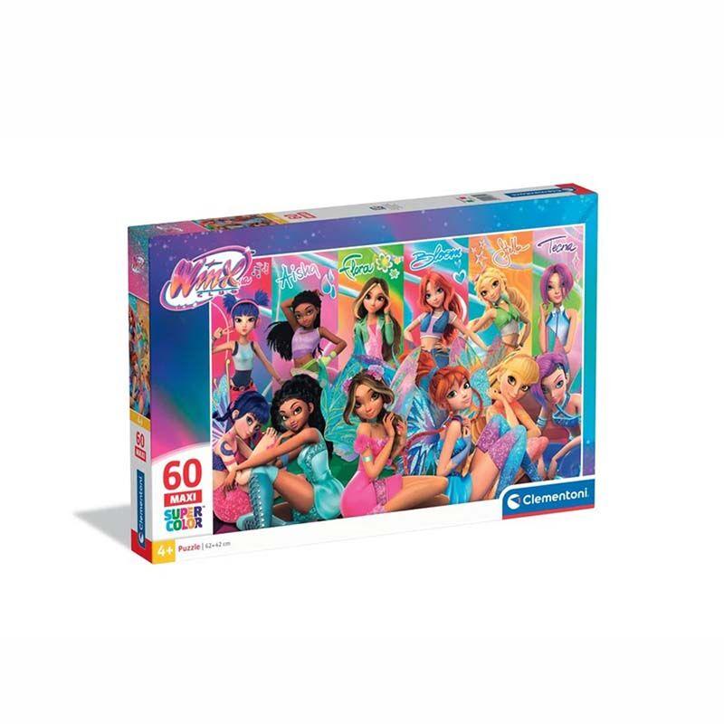 Clementoni Children Puzzle 'Maxi Winx 2025'' Сложувалка 60 пар 4г