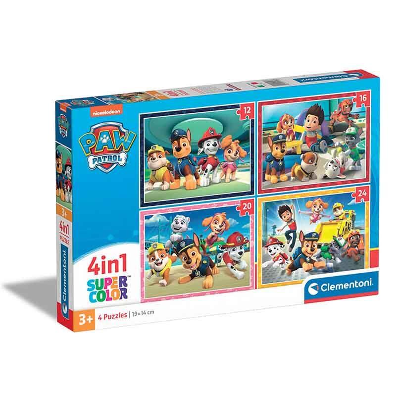 Clementoni Children Puzzle 'Paw Patrol' Сложувалка 4 во 1 (3+)