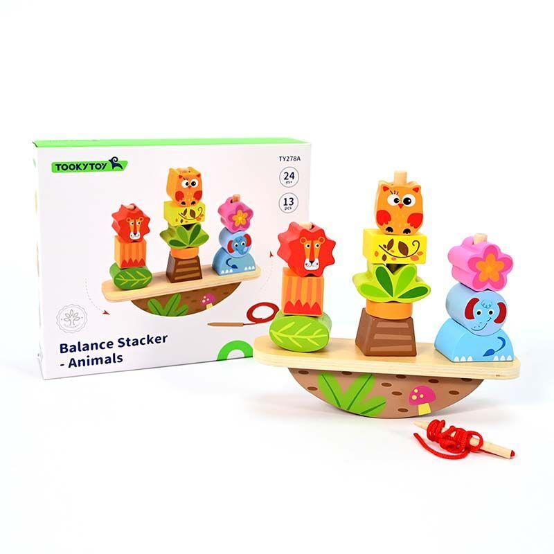 Loco Croco  Дрвена баланс игра со животни