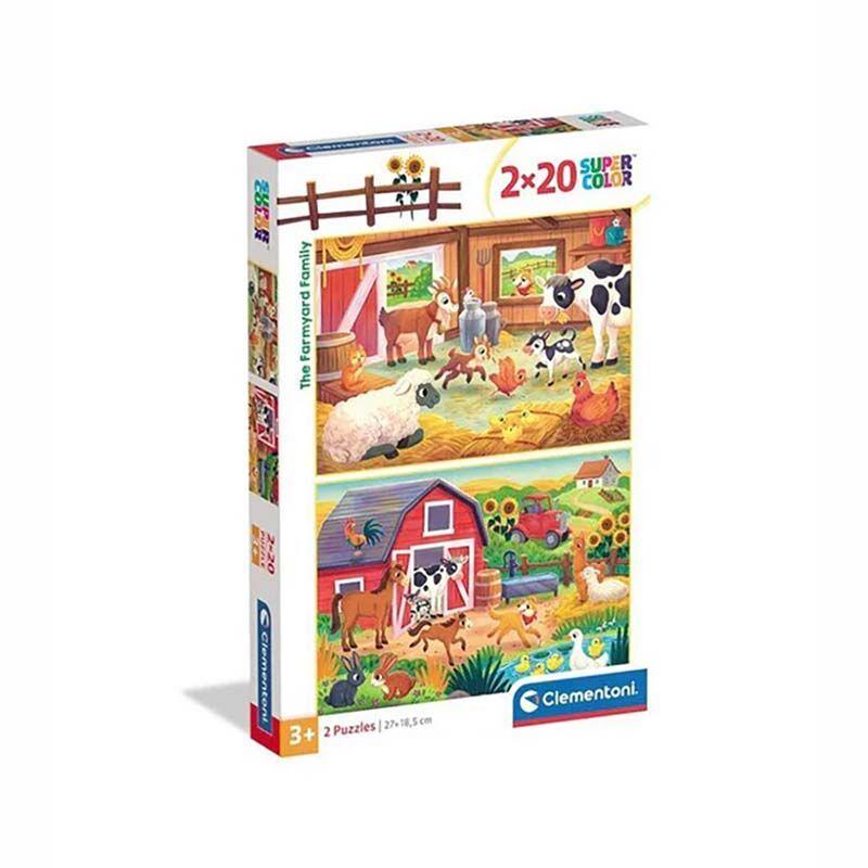 Clementoni Children Puzzle 'Noli' Сложувалка 2х20 пар 3г