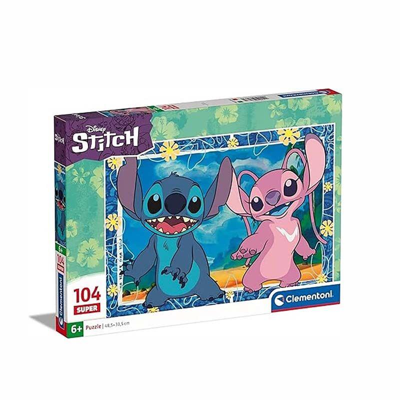 Clementoni Children Puzzle 'Stich Disney 3' Сложувалка 104 пар 6г