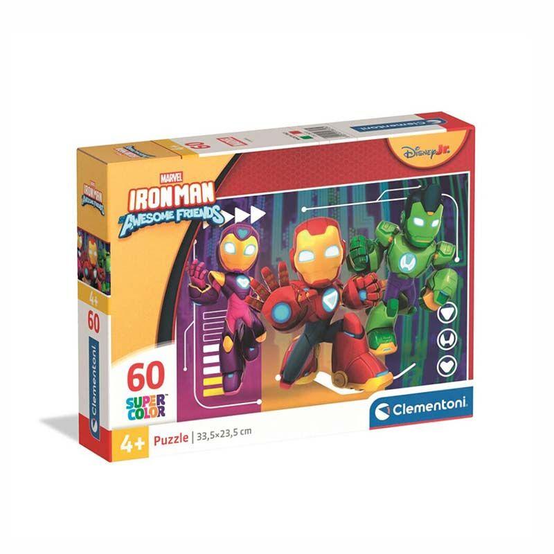 Clementoni Children Puzzle 'Iron man'' Сложувалка 60 пар 4г