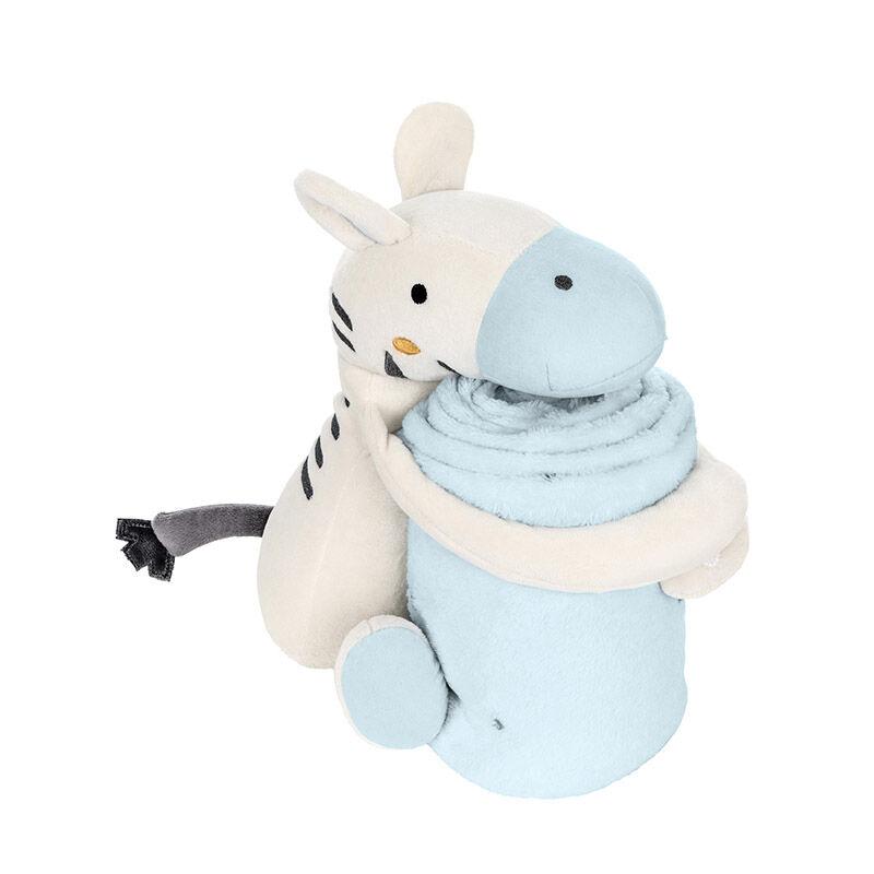 Kikka Boo Сет ќебе со играчка Stripy Friends