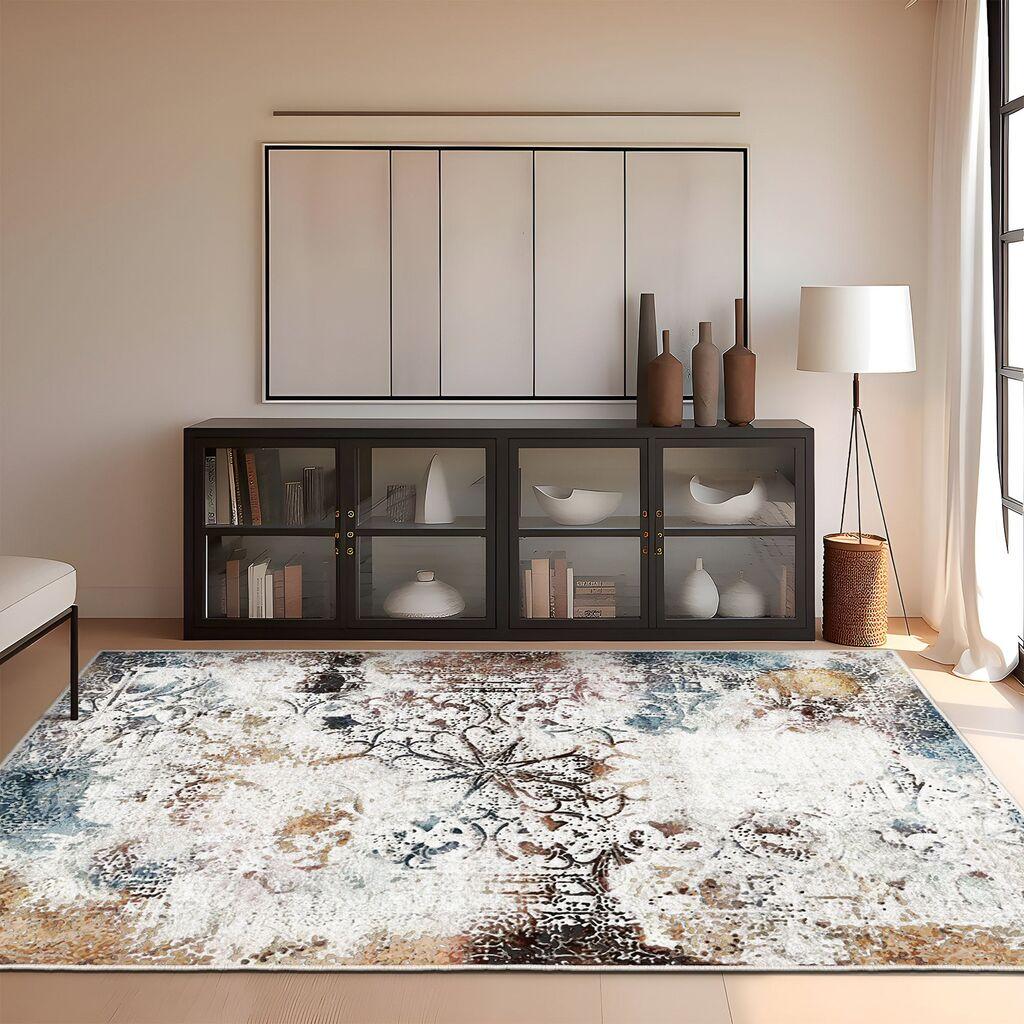 Conceptum Hypnose Carpet Els - E-2, 80x150 cm, Шарена