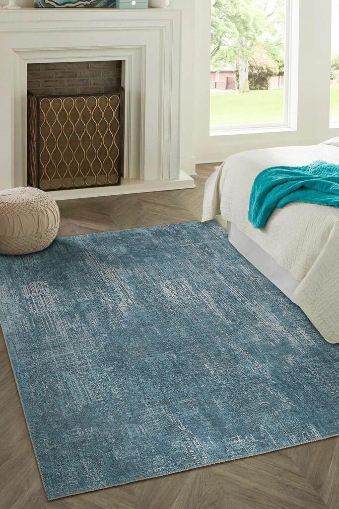Conceptum Hypnose Carpet Folk -BA 47, 150x230 cm, тиркизна