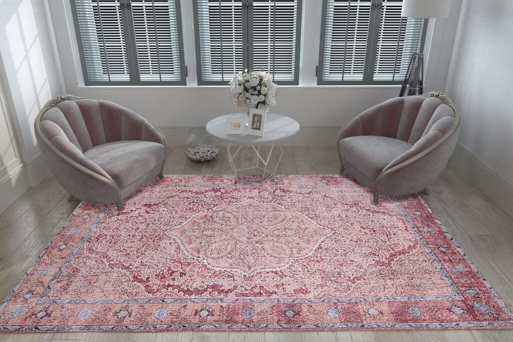 Conceptum Hypnose Carpet Blues -AL 167, 140x190 cm, Црвена