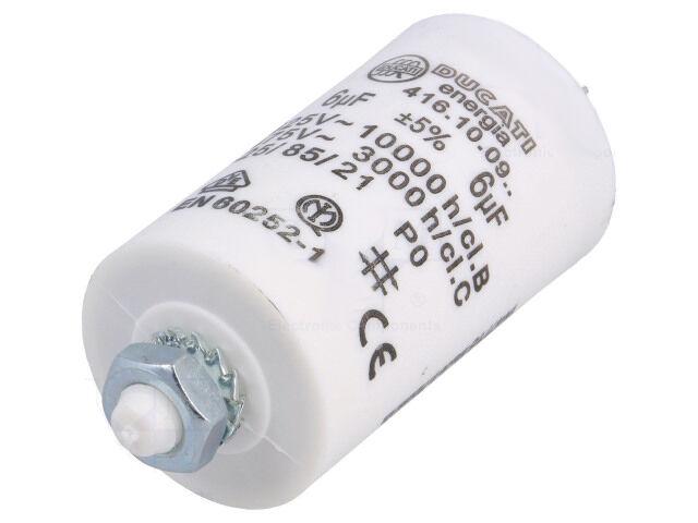 Alfa Electric Блок работен кондензатор 6μF 450V AC Ducati