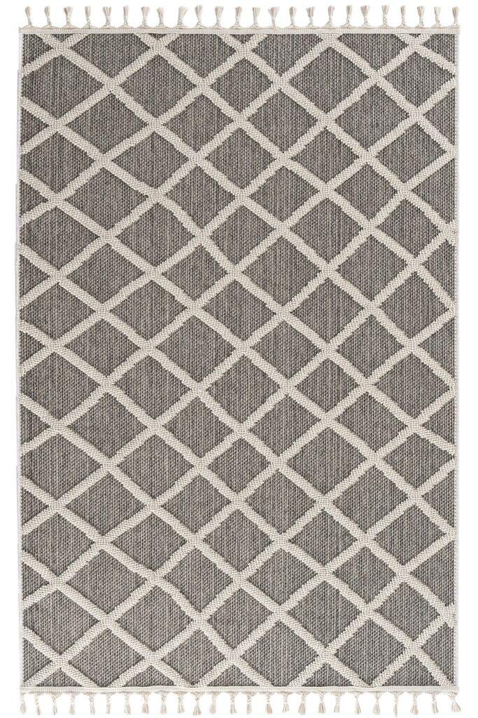 Conceptum Hypnose Carpet Bukle 1409, 80x150 cm, сиво-бело