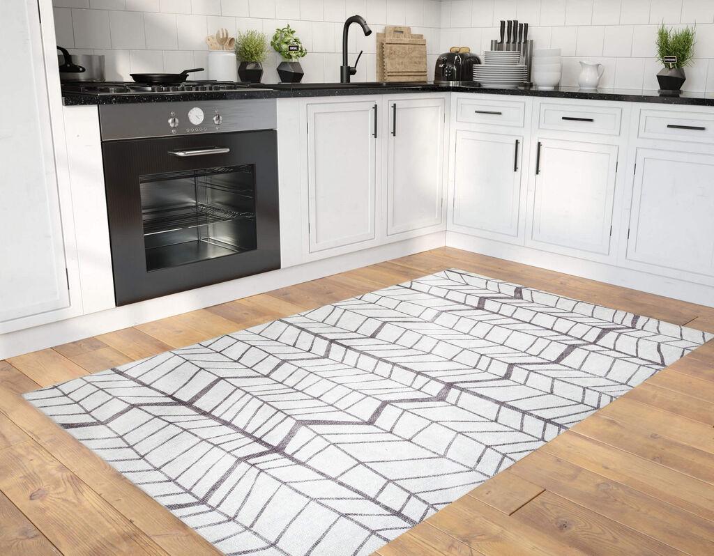 Conceptum Hypnose тепих Ada Gonul -AL 383, 140x190 cm, сиво-бело