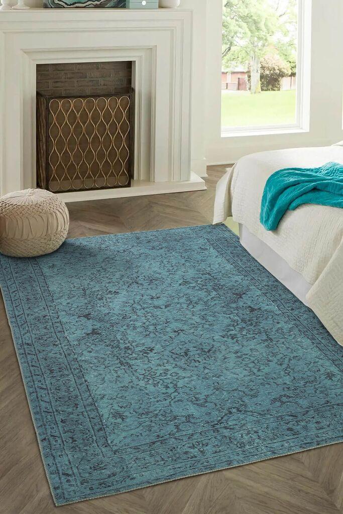 Conceptum Hypnose Carpet Folk -BA 23, 230x330 cm, тиркизна