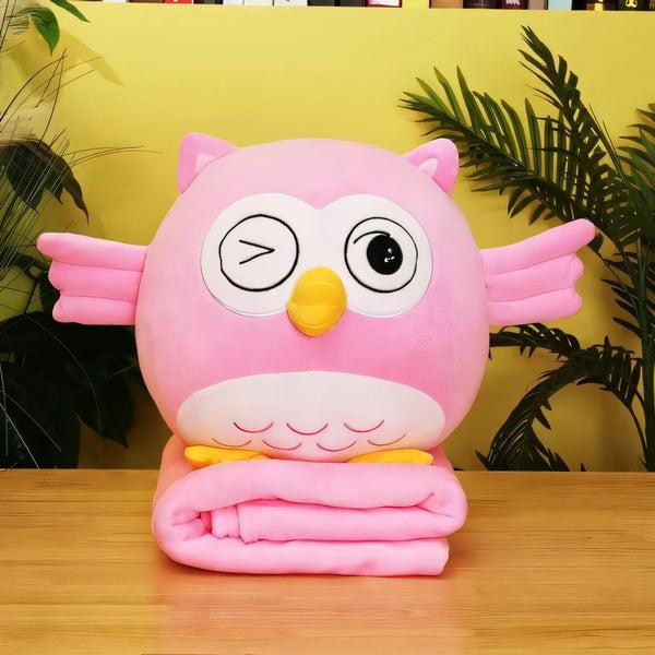 Играчка со ќебе Бувче - розева боја