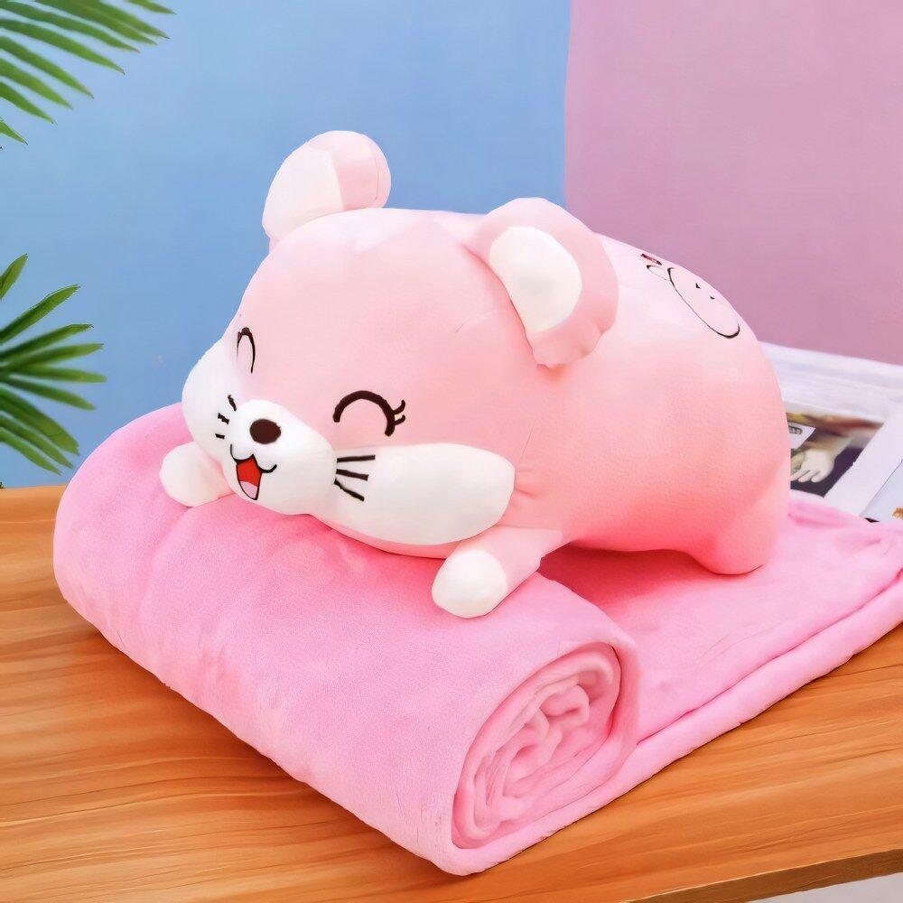 Играчка со ќебе розево Глувче