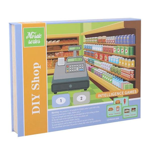 Магнетна 3D сложувалка - Супермаркет