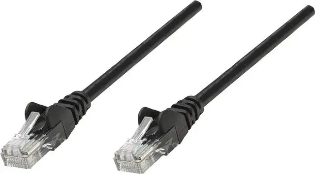 Intellinet кабелски спојувач, Cat6, U/UTP, 1.5m, црн