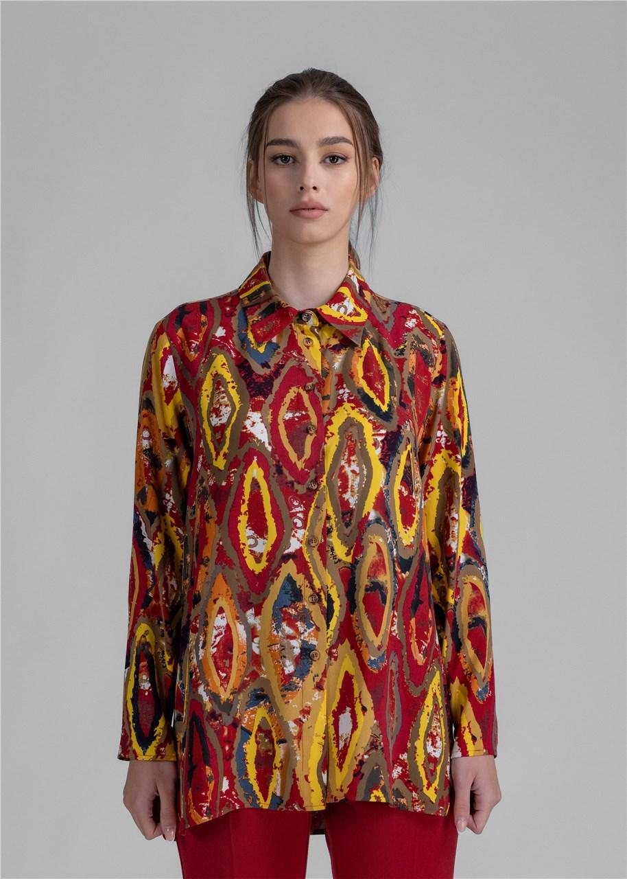 BELLA Кошула Скарлет принт