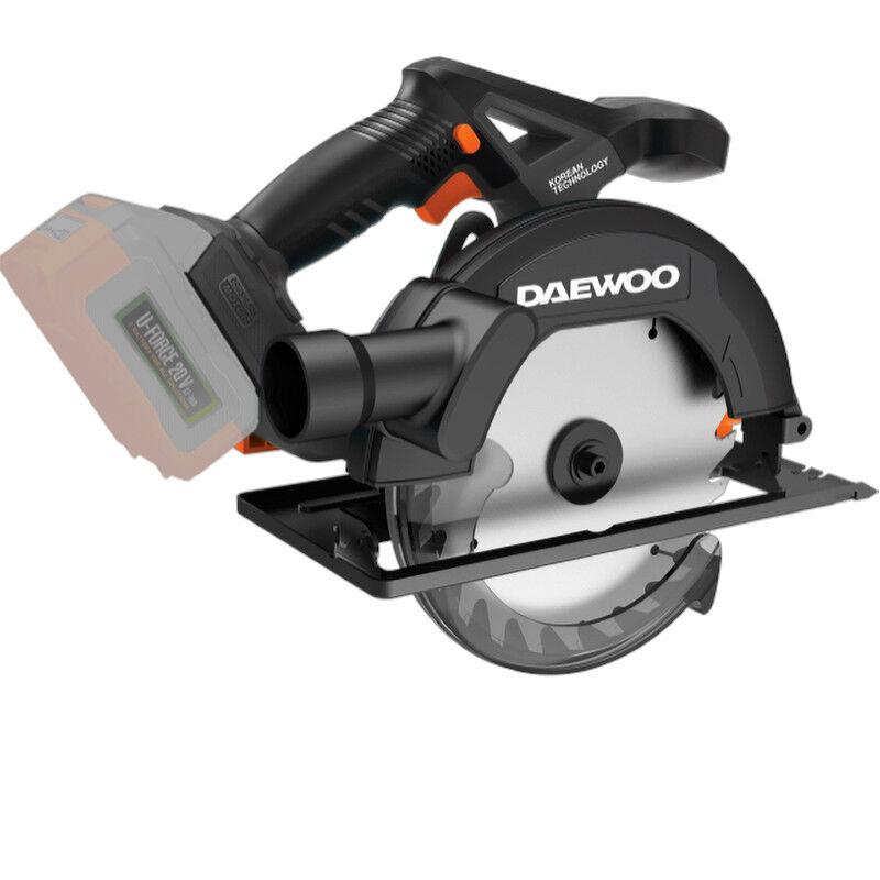 DAEWOO Батериски Рачен Циркулар U-Force 20V, 185mm – Без Батерија и Полнач