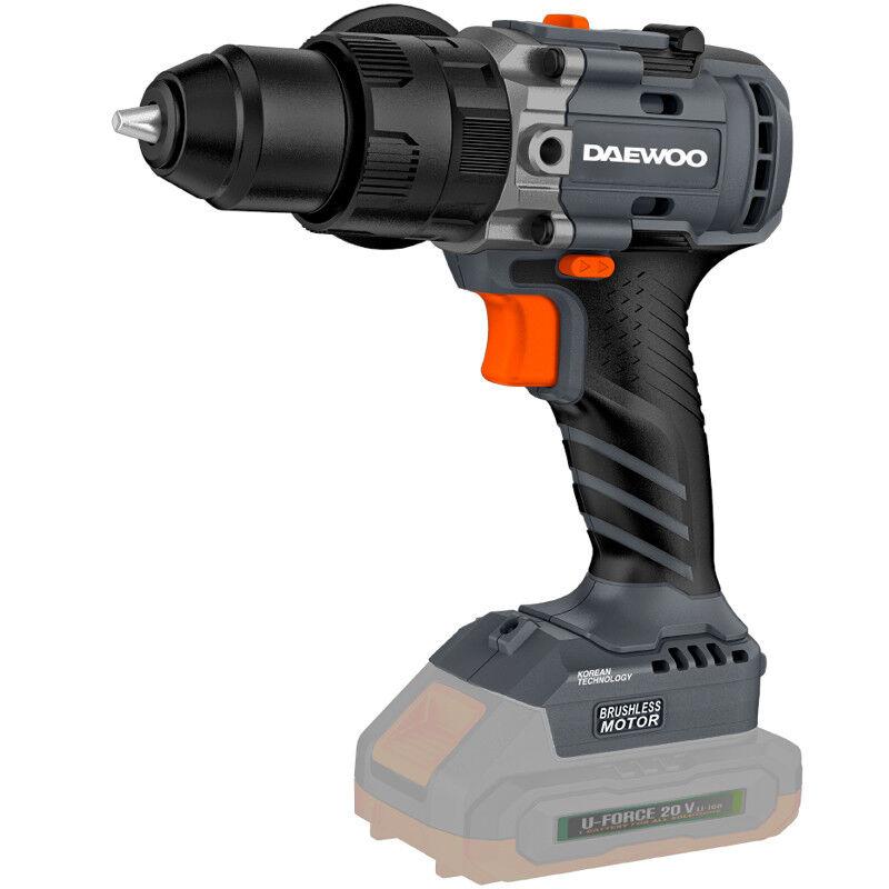 DAEWOO Акумулаторска Ударна Бормашина U-Force 20V, 80Nm – Без Батерија и Полнач