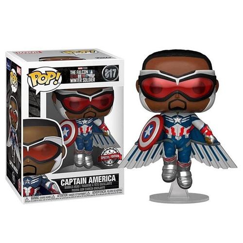DINOTOYS Играчка , Фигура, Soldier Capt America Flyin, Funko POP!, POP51649