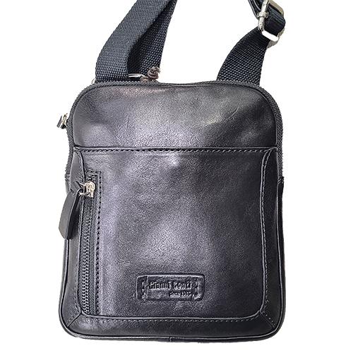 ELDA TRADE Торбичка, За на рамо, Кожна, 9442385, Црна