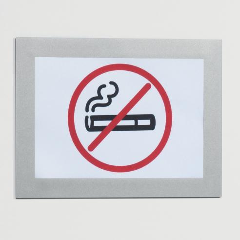 DURABLE Магнетна рамка, За известување самолеплива, А6, 487023-489723, Сива