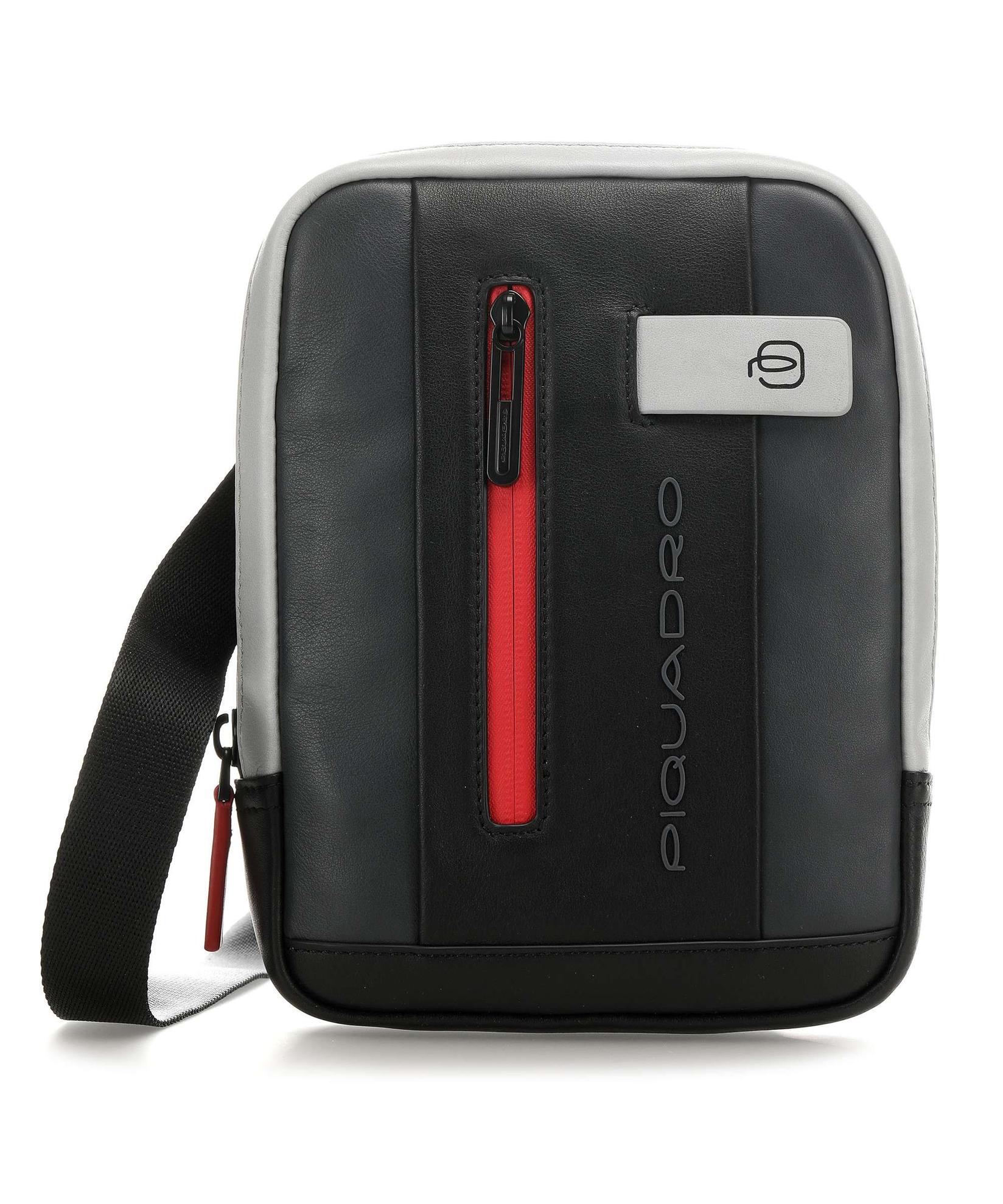 PIQUADRO Торбичка, За на рамо, Кожна, CA3084UB00/GRN, 17,5*22,5*5цм, Сива