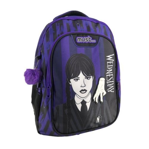 DIAKAKIS Ранец, 3 Патенти, WEDNESDAY, 000503662, 32x43x18цм, Микс