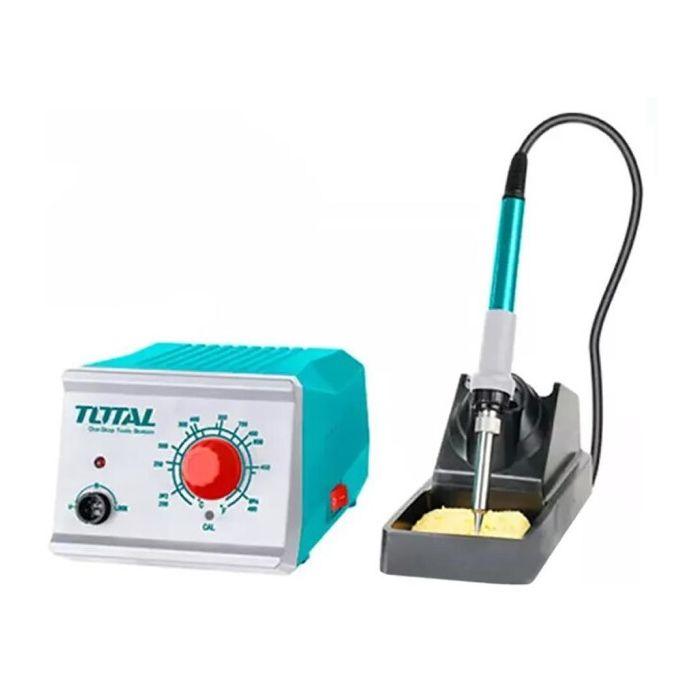 Лемка за лемење Total TET160911, 60W, рамна, работна станица PTM