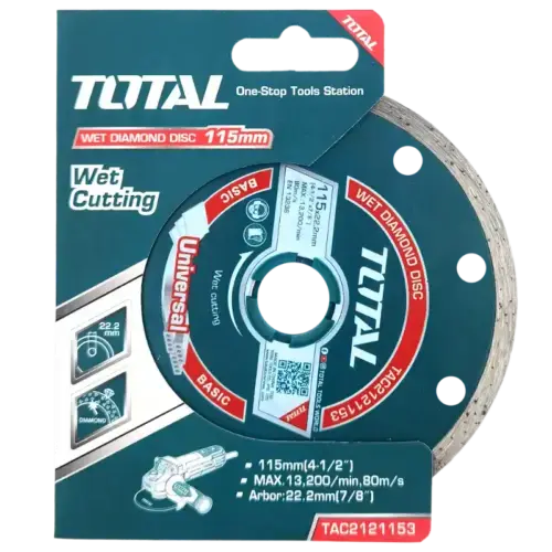 Плоча за сечење Total Diamond за керамика TAC2121153, 115x5мм