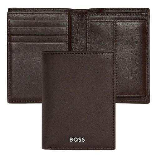 BOSS Футрола, За кредитни картички, Classic smooth, HLG403Y, 8*11*2цм, Кафеава