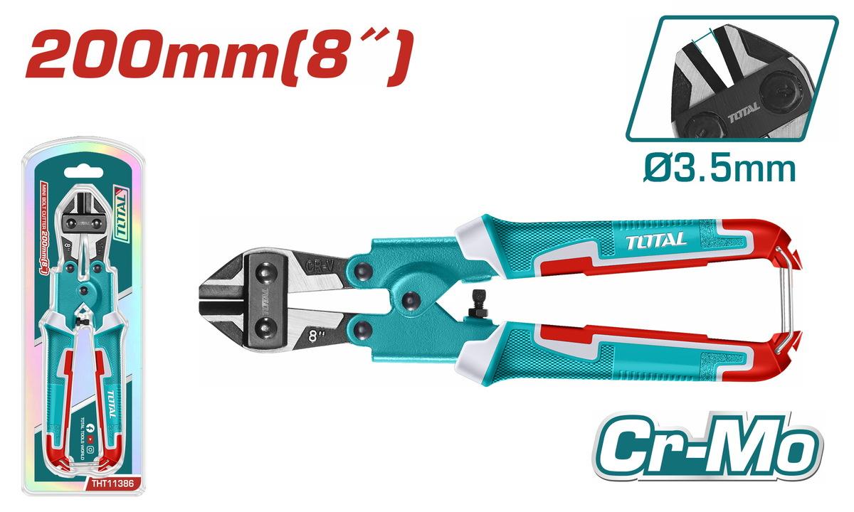 Total Scissors за сечење жица до 3,5 mm THT11386, 200 mm