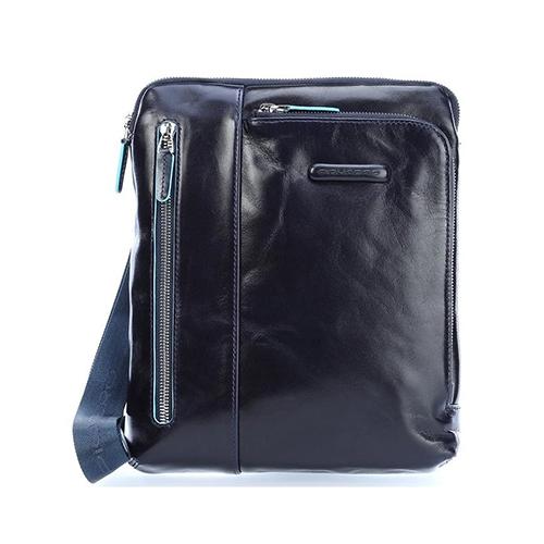 PIQUADRO Торбичка, За на рамо, Кожа, CA1816B2/BLU2, 21*24*5цм, Сина