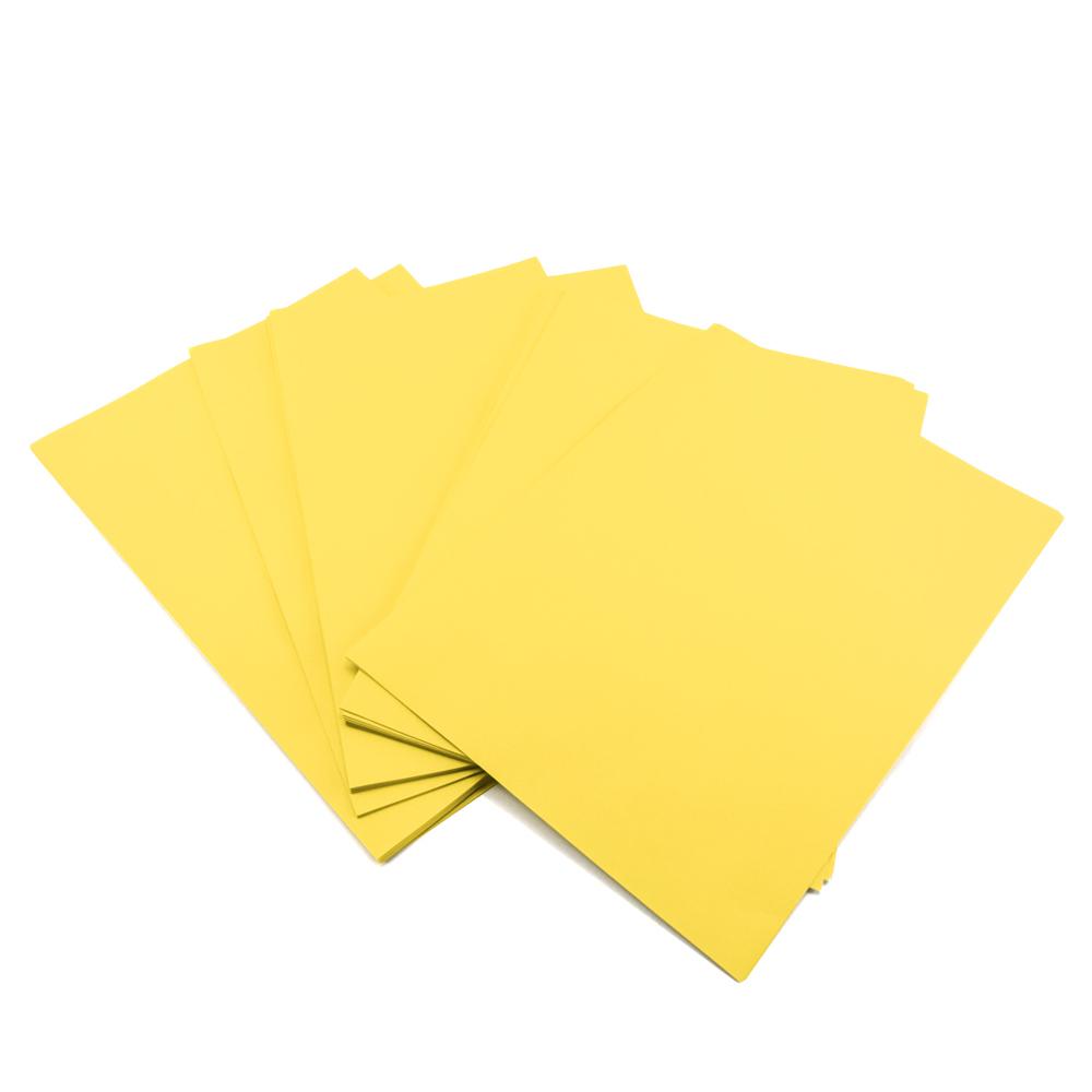 BG OFFICE Хартија, А4, 80 гр, Color Paper, 01145107, Жолта Пастелна