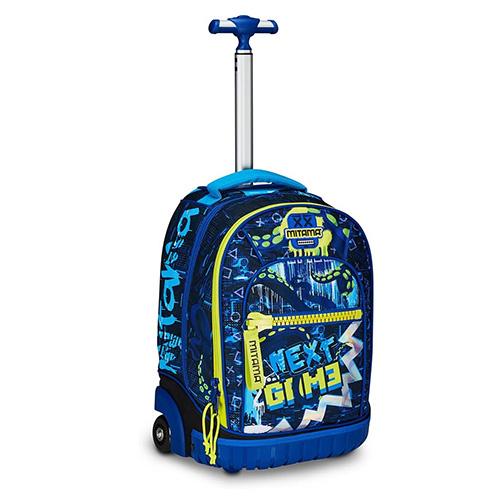 MITAMA Ранец со тркала, 2 Патенти, Octogamer, Trolley Run, 64432, 34x46x21цм