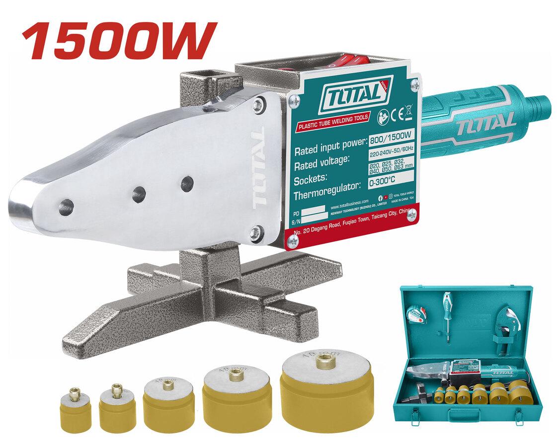 Total Tool за заварување на пластични цевки TT328151