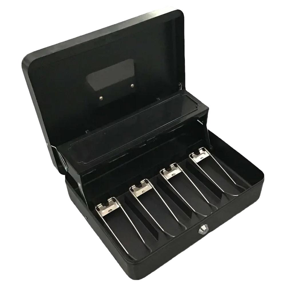 EXECUTIVESAFE Каса, За пари, Метална, 5+4 прегради, CB-30JB, 30x24x9цм, Црна