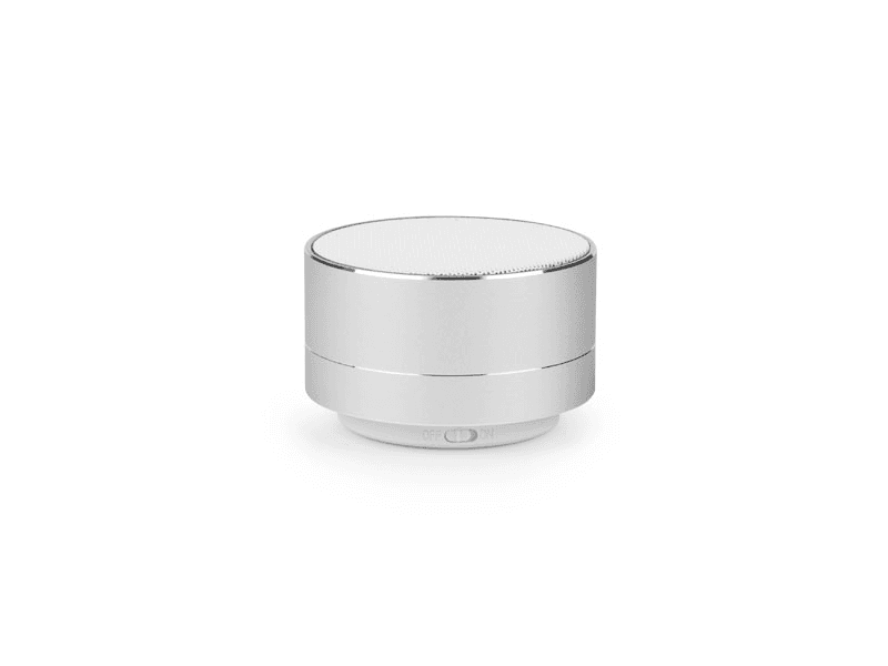 PUBLIK Звучник, Bluetooth, Метален, 3W, Ambiente, 37.773.80, 7*4.4цм, Сребрена