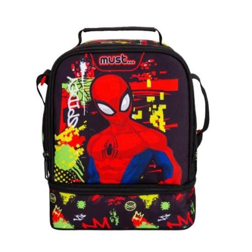 DIAKAKIS Торбичка, За Ужинка, Spiderman, 000508364, 22x28x16цм, Микс