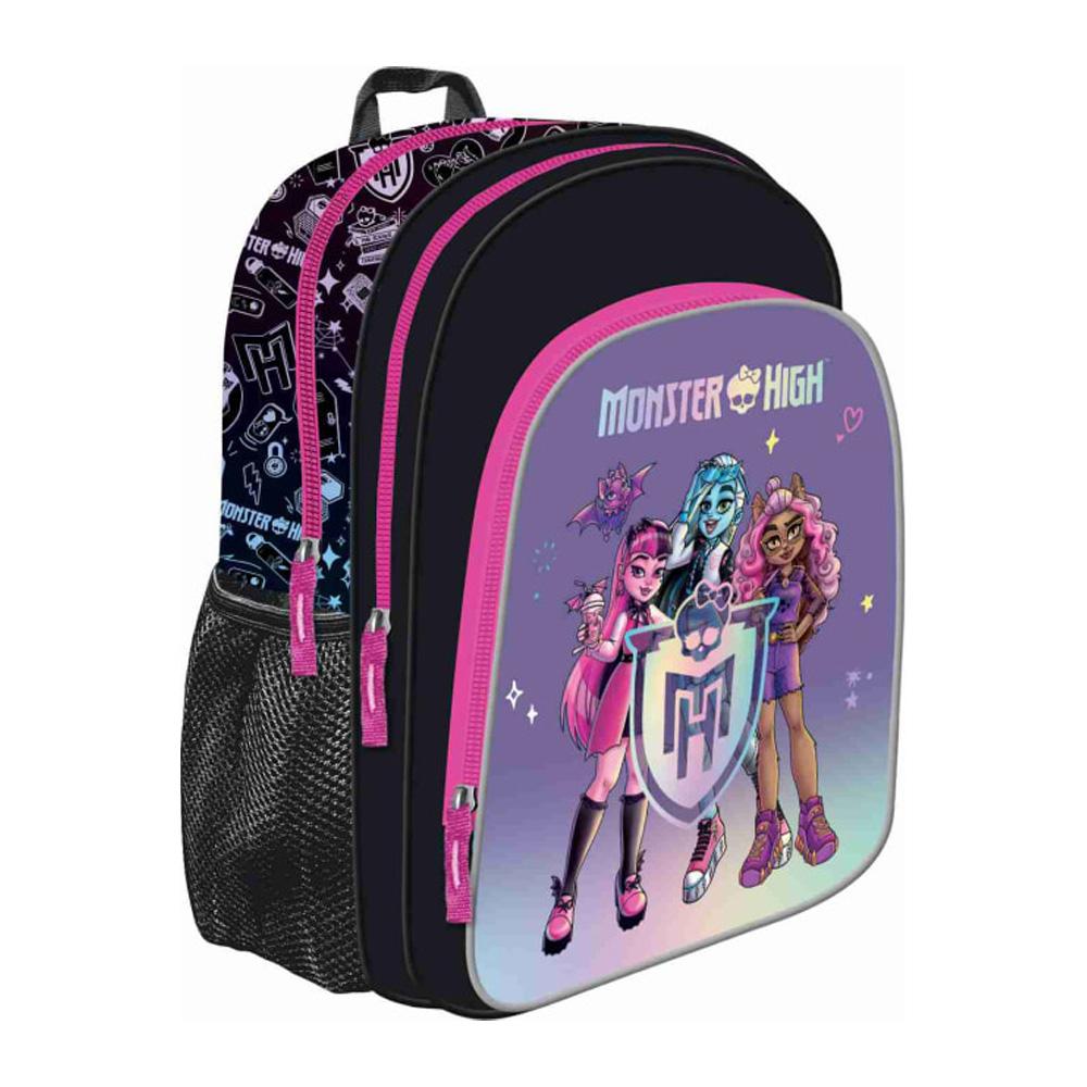 MJW Ранец, 3 Патенти, Monster high, 15", MJW, Bambino, 30x38x18цм
