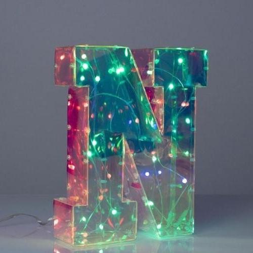 I-TOTAL Светлечка Буква, ЛЕД БУКВА N,XL2585