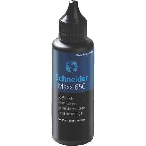 SCHNEIDER Мастило, За Маркер Maxx 230, 233 и 280, 50мл, Maxx 650, 165001, Црна