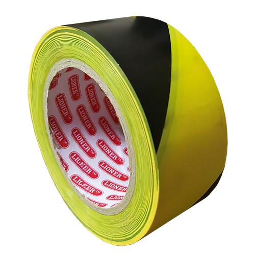 BG OFFICE Лента за предупредување, 48*33мм, Lioner , 108069994, Црно-Жолта