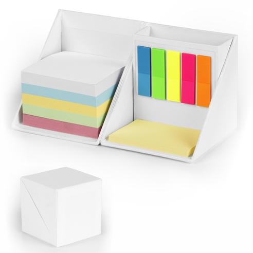 Држач, Картонски, За Моливи, Со Ливчиња, Block, 34.247.90, 9.5x9.5x9.5цм, Бела