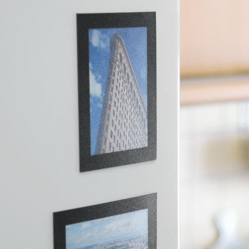 DURABLE Магнетна рамка, За известување самолеплива, А6, 487001-489701, Црна