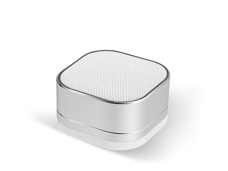 PUBLIK Звучник, Bluetooth, 3W, Music, 37.779.80, 7.5*7.5*4цм, Сребрена