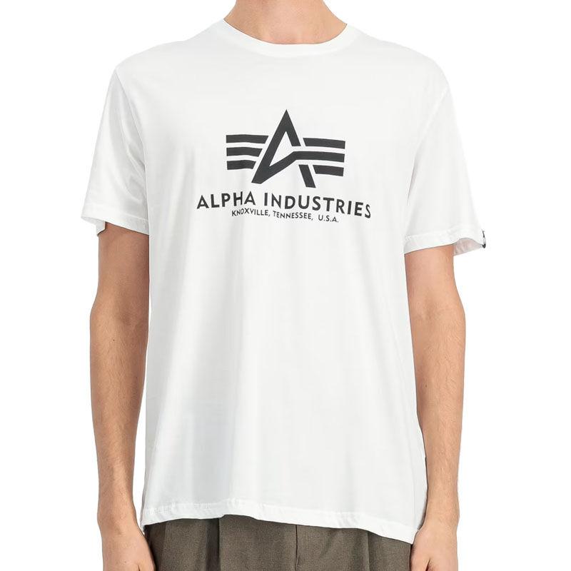 ALPHA INDUSTRIES Машка Маица Основна, Бела